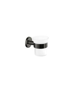 Sanco Ergon Ποτηροθήκη PVD gun metal γυαλιστερό 25901-PVD-05PL