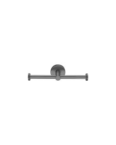 Sanco Ergon Χαρτοθήκη διπλή PVD gun metal βουρτσιστό 25926-PVD-05BR