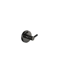 Sanco Ergon Αγκιστρο διπλό PVD gun metal γυαλιστερό 25948-PVD-05PL