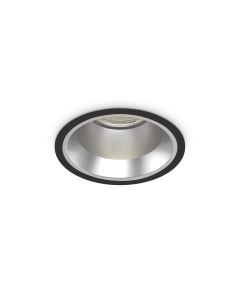 Χωνευτό Φωτιστικό OFF FI 28W 3000K Μαύρο Ideal Lux 266572