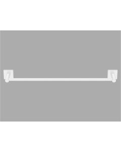 Sanco Iconic Single Towel Rail Λευκό ματ 26704-Μ101