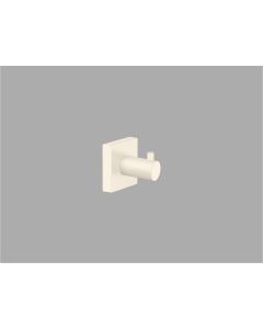 Sanco Iconic Single Bath Robe Hook Μπεζ ματ 26728-Μ102