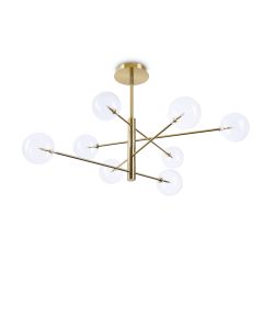 Κρεμαστό Φωτιστικό EQUINOXE SP8 Ορείχαλκος Ideal Lux 275215