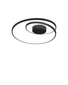 Φωτιστικό Οροφής OZ PL D060 DALI Μαύρο 3000K Ideal Lux 304526