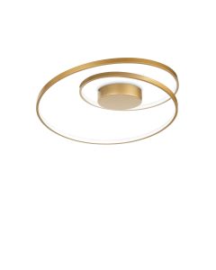 Φωτιστικό Οροφής OZ PL D060 DALI Ορείχαλκος 3000K Ideal Lux 304533