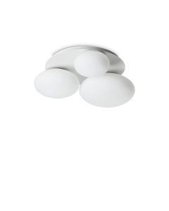 Φωτιστικό Οροφής NINFEA PL3 Λευκό Ideal Lux 306964