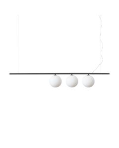 Κρεμαστό Φωτιστικό PERLINE SP3 Μαύρο Ideal Lux 307008