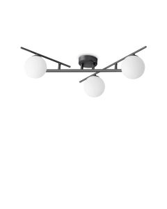Φωτιστικό Οροφής ATLAS PL3 Μαύρο Ideal Lux 311357