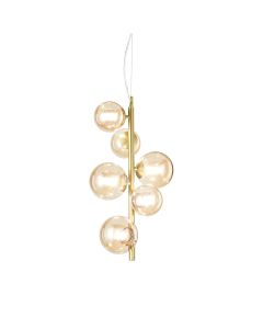 Κρεμαστό Φωτιστικό PERLAGE SP6 AMBRA Ideal Lux 317793