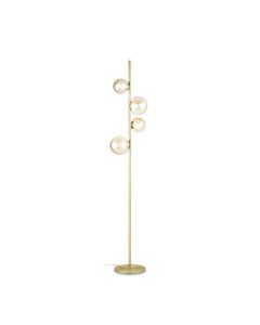 Φωτιστικό Δαπέδου PERLAGE PT4 AMBRA Ideal Lux 317816
