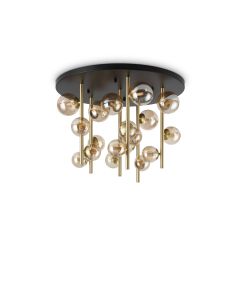Φωτιστικό Οροφής PERLAGE PL18 AMBRA Ideal Lux 328379