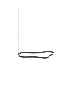 Κρεμαστό Φωτιστικό WAVES-2 SP Μαύρο Ideal Lux 345246