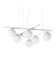 Κρεμαστό Φωτιστικό ATLAS SP6 Λευκό Ideal Lux 352053