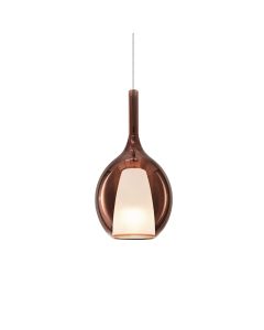 Κρεμαστό Φωτιστικό KALIQUE-2 SP1 D18 RAME Ideal Lux 360027