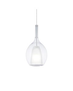 Κρεμαστό Φωτιστικό KALIQUE-2 SP1 D18 Διάφανο Ideal Lux 360034