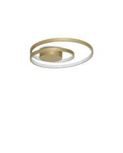 Φωτιστικό Οροφής OZ PL D040 ON-OFF Ορείχαλκος 3000K Ideal Lux 365046
