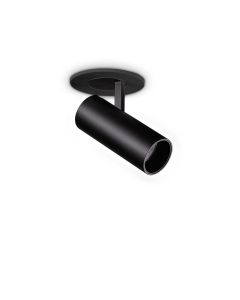 Χωνευτό Φωτιστικό NOVA FI 06W 4000K Μαύρο Ideal Lux 370132