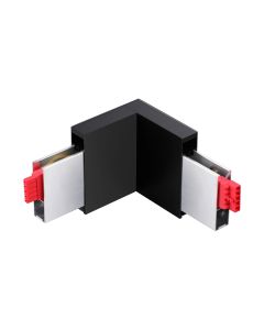 ACCESSORI STEEL SP D20 Προφίλ ANGOLARE CIECO Μαύρο Ideal Lux 370200