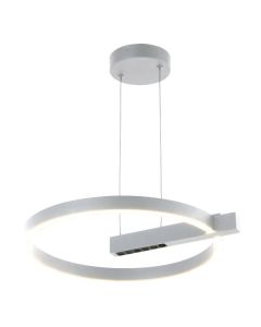 ΚΡΕΜΑΣΤΟ ΦΩΤΙΣΤΙΚΟ LED 24W 3000K ΛΕΥΚΟ Spotlight 6886