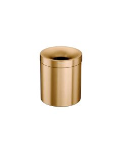Sanco Open Bins Χαρτοδοχείο δωματίου 5lt PVD θερμό μπρονζέ βουρτσιστό 90650-PVD-01BR