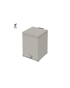 Sanco Waste Bins Χαρτοδοχείο 5lt Γκρι τσιμέντου ματ 90677-M104