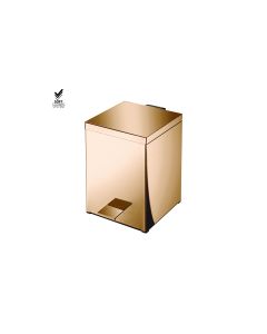 Sanco Waste Bins Χαρτοδοχείο 5lt PVD θερμό μπρονζέ γυαλιστερό 90677-PVD-01PL