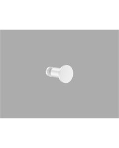 Sanco Glass Door Accessories Πόμολο / Άγκιστρο Λευκό ματ GL0670-Μ101