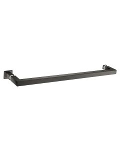 Sanco Glass Door Accessories Λαβή / Πετσετοθήκη PVD gun metal γυαλιστερό GL0723-PVD-05PL