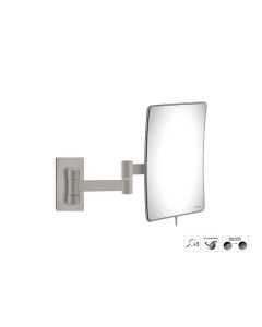 Sanco Cosmetic mirrors Μεγεθυντικός καθρέπτης x3 (Διπλό βραχίονα) Γκρι τσιμέντου ματ MR-301-M104