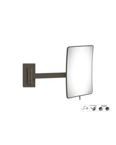 Sanco Cosmetic mirrors Μεγεθυντικός καθρέπτης x3 Σκούρο μπρονζέ ματ MR-305-DM25