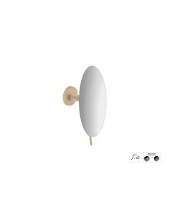 Sanco Cosmetic mirrors Μεγεθυντικός καθρέπτης x3 Μόκα ματ MR-702-M103
