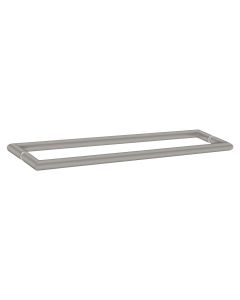 Sanco Glass Door Accessories Διπλή Λαβή / Πετσετοθήκη Γκρι τσιμέντου ματ SET-GL0715-M104