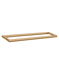 Sanco Glass Door Accessories Διπλή Λαβή / Πετσετοθήκη PVD θερμό μπρονζέ βουρτσιστό SET-GL0715-PVD-01BR
