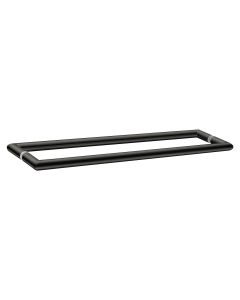 Sanco Glass Door Accessories Διπλή Λαβή / Πετσετοθήκη PVD gun metal γυαλιστερό SET-GL0715-PVD-05PL