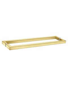 Sanco Glass Door Accessories Διπλή Λαβή / Πετσετοθήκη PVD χρυσό ορείχαλκο βουρτσιστό SET-GL0723-PVD-02BR