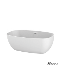 U2 ΜΠΑΝΙΕΡΑ FREESTD 165x85 SIRENE WHITE MATT U2-301