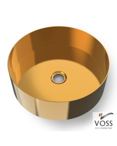 Νιπτήρας Milo Φ40 voss Inox PVD Brushed Gold V1040-211