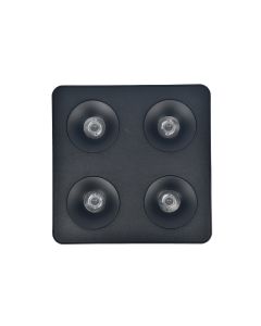 Downlight Mounted σποτ 4*8W 3CCT σε μαύρη απόχρωση X00290B