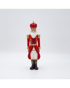ΣΤΡΑΤΗΓΟΣ ΠΟΛΥΡΕΖΙΝ, ΜΕ ΣΤΕΜΜΑ, ΚΟΚΚΙΝΟΣ, 23cm Eurolamp 600-47122