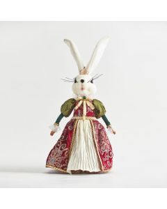 ΚΥΡΙA ΛΑΓΟΣ ΜΕ ΜΠΟΡΝΤΟ ΡΟΥΧΑ, 22x16x31cm Eurolamp 600-44071