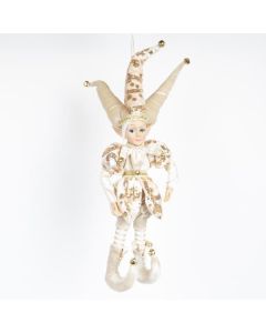 ΑΡΛΕΚΙΝΟΣ ΜΕ ΧΡΥΣΑ ΡΟΥΧΑ, 40.6cm Eurolamp 600-46480