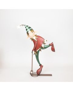 ΜΕΤΑΛΛΙΚΟ ΞΩΤΙΚΟ ΜΕ ΠΑΤΙΝΙ, 54.61cm Eurolamp 600-46491