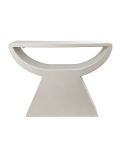 ΚΟΝΣΟΛΑ MDF ΛΕΥΚΗ 111x36x80cm Eurolamp 810-00238