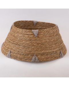 ΠΟΔΙΑ ΔΕΝΤΡΟΥ, ΨΑΘΙΝΗ ΜΕ ΓΚΡΙ ΛΕΠΤΟΜΕΡΕΙΕΣ, 34x55x28cm Eurolamp 600-46193