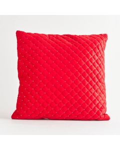 ΜΑΞΙΛΑΡΙ, ΚΟΚΚΙΝΟ, ΒΕΛΟΥΔΟ, 45x45cm Eurolamp 600-44173