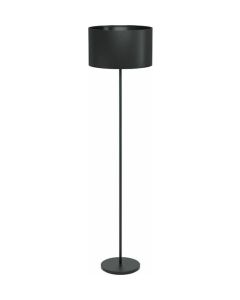 Eglo Maserlo 1 Κλασικό Φωτιστικό Δαπέδου Υ151.5xΜ38εκ. με Ντουί για Λαμπτήρα E27 σε Μαύρο Χρώμα 99046