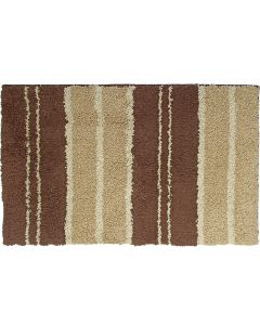 ΠΑΤΑΚΙ ΜΠΑΝΙΟΥ HORIZON LINES ΚΑΦΕ 50X80 San Lorentzo 1700893BROWN