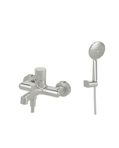 Orabella Terra Brushed Nickel - Μπαταρία Λουτρού 1115-10315