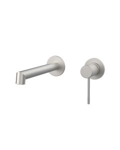 Orabella Terra Brushed Nickel - Μπαταρία νιπτήρος, εντοιχισμού 2 οπών 1116-10316