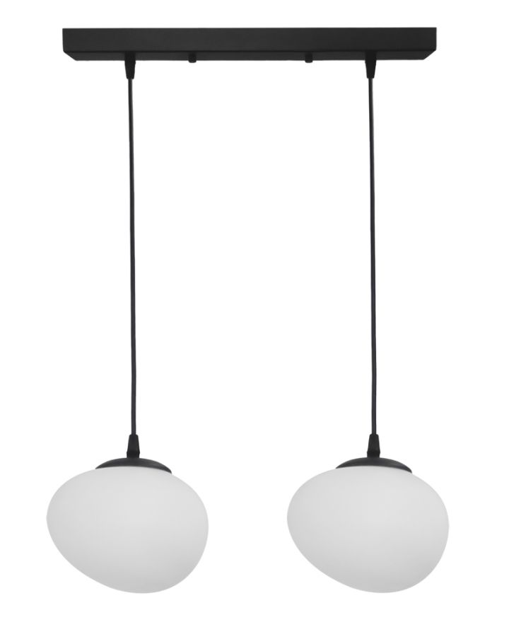 Φωτιστικό οροφής ράγα GL-800/2L RAGA BL-WHITE VOTSALO Heronia 02-0478